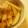 ♥ sora ♥'s cooksnap of when they made 大根丸ごと★炒めもの.