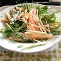 ばもうき's cooksnap of when they made 水菜と柿のサラダ。.