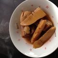 pandaweek's cooksnap of when they made 豚バラ肉＆たけのこ＆白ネギの煮物☆.