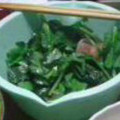 いけすだ's cooksnap of when they made 簡単☆手抜きのほうれん草のサラダ.