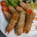 へろへろへ's cooksnap of when they made 簡単☆アスパラとインゲンの肉巻き　豚バラ.