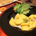 maricomoca's cooksnap of when they made かぼちゃのニョッキで本格カルボナーラ風.