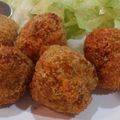 ひちゃんっ's cooksnap of when they made かぼちゃコロッケ（チーズｉｎ）♫.