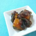 たましい's cooksnap of when they made マクロビ風？カボチャのいとこ煮.