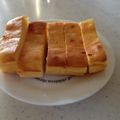わかゆずママ's cooksnap of when they made 米粉でチーズケーキもどき.