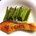 ☻まっこ☻'s cooksnap of when they made ♡◎ガーリックバター風味の♪鮭のムニエル.