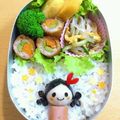 ななイチゴ's cooksnap of when they made ＊キャラ弁＊　うずらDE女の子と男の子♡.