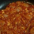 chibiカナ's cooksnap of when they made 簡単☆たまご入りエビチリ♪.