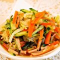 きゃんさま's cooksnap of when they made 糸コンニャクの中華和え物.