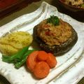 ネルリル's cooksnap of when they made ジューシー♪　ヘルシー♪しいたけの肉詰め.