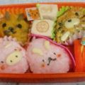 うずまきさん。's cooksnap of when they made のほほん動物おにぎり❤（キャラ弁）.