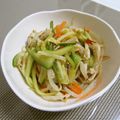 ハナレ's cooksnap of when they made ■糖質制限■もやし鶏ささみ簡単中華サラダ.