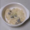 hanamima's cooksnap of when they made 鶏むね肉とキノコのクリームソース煮.