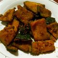 bnnk's cooksnap of when they made かぼちゃの皮のバター焼き.