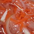 zakkochan's cooksnap of when they made パンに合う常備菜！人参と玉葱の酢漬け☆.