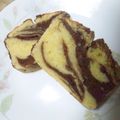 ＊ＳＵＵ＊'s cooksnap of when they made チョコとチーズのマーブルパウンドケーキ.