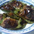 siro5296's cooksnap of when they made ピーマン肉づめしょうが餡かけ.