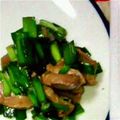 ひよみん's cooksnap of when they made 砂肝とニラの漬け　おつまみ.