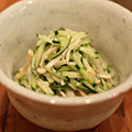 shiratori's cooksnap of when they made 切り干し大根ときゅうりの塩麹和え.