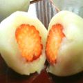 のんこさん's cooksnap of when they made *簡単*レンジで苺大福*.