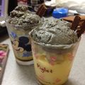 ちはにゃーん's cooksnap of when they made 豆腐☆黒ゴマアイスクリーム.