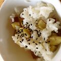 MINFit's cooksnap of when they made お芋掘り☆掘りたてnoさつま芋ごはん.