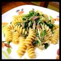 やっちゃん67's cooksnap of when they made ツナと水菜とかぼすのパスタ.