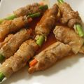 たまごろう's cooksnap of when they made 豚肉のアスパラ＆にんじん巻き♪.