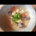 fっtへきゆうt's cooksnap of when they made 体の芯から温まる　粕汁.