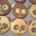 あかがめ's cooksnap of when they made ○●パンダクッキー（*✪ฺܫ✪*ฺ）○●.