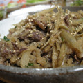 ひろみつばち's cooksnap of when they made ささっと！牛肉とごぼうのみぞれ煮.