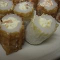 ブンブンたん's cooksnap of when they made 梅ぇ～簡単おつまみ★クリームチーズ＆竹輪.
