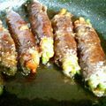 melln's cooksnap of when they made にんじんといんげんの牛肉巻き.