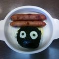 流風にゃん's cooksnap of when they made まっくろくろすけ♪.