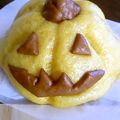 nyajirou's cooksnap of when they made かぼちゃあんまん（ハロウィンver.).
