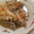 きざみカレーそば's cooksnap of when they made 牛肉の柳川風.