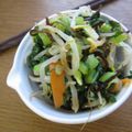 Ｓａｎａ鈴's cooksnap of when they made 簡単　もやし・大根葉・塩昆布のポン酢あえ.