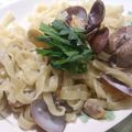 fueusagi's cooksnap of when they made 塩麹ｄｅあさりのパスタ.