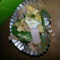 おぽチャン's cooksnap of when they made ✿お弁当にさやえんどうのいりたまご✿.