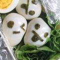 choco晴's cooksnap of when they made うずらの卵deハロウィンおばけちゃん.