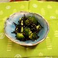 じゅんぺ〜's cooksnap of when they made 鉄分補給♪ひじきとブロッコリーのサラダ.