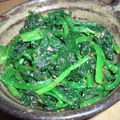 ちずころ's cooksnap of when they made ほうれん草の味を楽しむ★おひたし.
