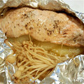 よcco's cooksnap of when they made きのこと生鮭のホイル焼き.