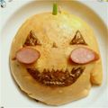 あきーまあ's cooksnap of when they made ハロウィンオムライスとスープ.