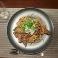 ふうふうあんぱん's cooksnap of when they made 和風牛肉パスタ.
