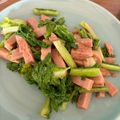 しゅうう's cooksnap of when they made 菜の花のスパム炒め.