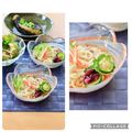 runa10's cooksnap of when they made そうめん、冷や麦にキュウリのお花.
