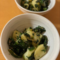 kokko37's cooksnap of when they made じゃがいもとほうれん草のごま和え炒め.