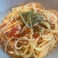 クック7BBH50☆'s cooksnap of when they made プチトマト＆ツナ☆ぺペロンパスタ.