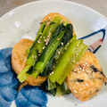 そやじ's cooksnap of when they made 魚河岸揚げと小松菜の煮物.
